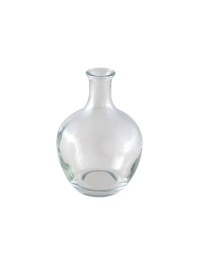MINI VASE JEANNETTE GLAS TRANSPARENT DIA 7.5CM X 11CM