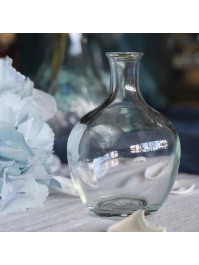 MINI VASE JEANNETTE GLAS TRANSPARENT DIA 7.5CM X 11CM