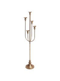 CHANDELIER ASYMETRIQUE MAJESTIC 5 BRANCHES DIA 20CM X 110CM