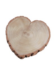 RONDIN COEUR BOIS 30CM X 30CM X 3CM