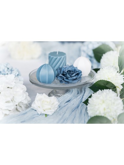 PLATEAU VERRE CATHERINE SUR PIED DIA 24.7CM X 8.3CM
