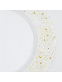 SOUS-ASSIETTE PS TRANSPARENTE SHEHERAZADE DIA 33CM