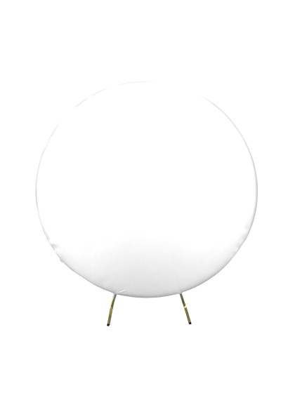HOUSSE SPANDEX POUR ARCHE RONDE BLANC DIA 2M