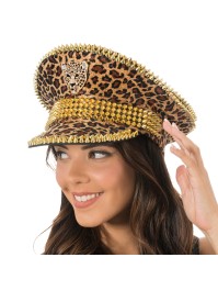 LEOPARD PARTY HAT ONE SIZE