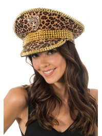 CHAPEAU CASQUETTE LEOPARD TU