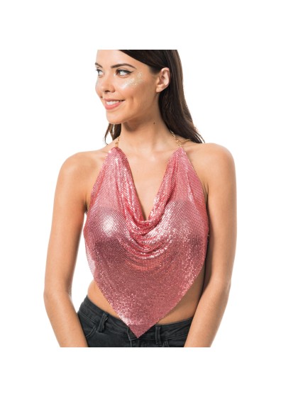 TOP FESTIVAL METALLISCH ROSA Einheitsgröße