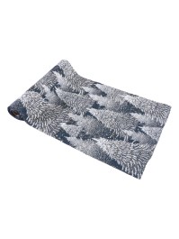 CHEMIN DE TABLE TISSU FORET ENNEIGEE 28CM X 3M