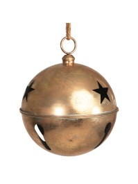 GRELOT METAL OR CUIVRE DIA 35CM X 43CM