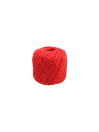 RED JUTE RIBBON 2MM X 30M