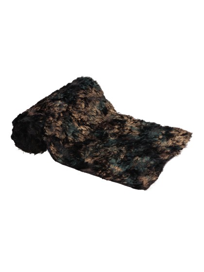 CHEMIN DE TABLE FOURRURE EFFET ECORCE D’ARBRE 26CM X 3M