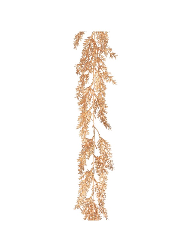 GOLDEN TREE LEAVES GARLAND 150CM X 20CM X 1CM