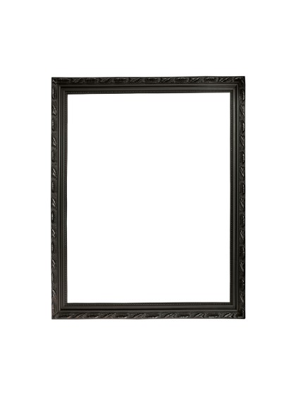 BLACK WOODEN MOULDING FRAME 57CM X 67CM