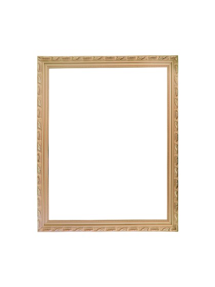 GOLDEN WOODEN MOULDING FRAME 57CM X 67CM