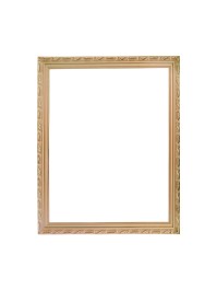 GOLDEN WOODEN MOULDING FRAME 57CM X 67CM