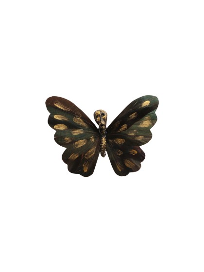 PAPILLON DE FORET TETE DE MORT A PINCER 13.5CM X 2CM X 10CM