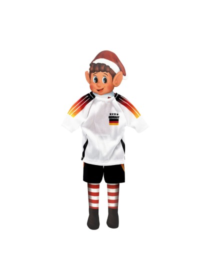 DEGUISEMENT FOOTBALLEUR EQUIPE ALLEMAGNE POUR LUTIN FARCEUR 10CM X 0.5CM X 17.5CM