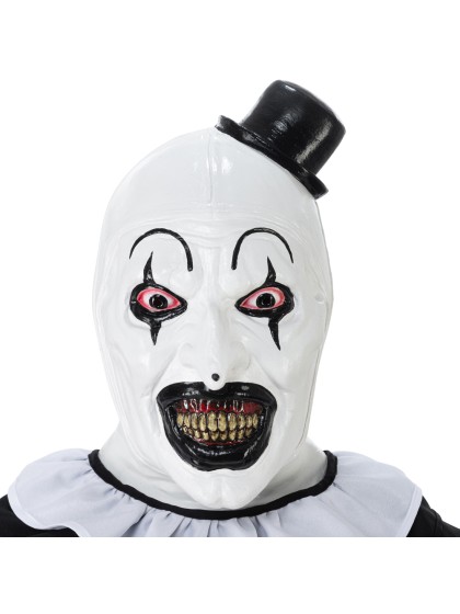 ART THE CLOWN DELUXE LATEX MASK - TERRIFIER® 22CM X 30CM X 32CM