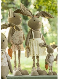 LAPIN EPONGE LIBERTY JAMBES TELESCOPIQUES JO 2 ASSORTIS 29CM X 22CM X 120CM