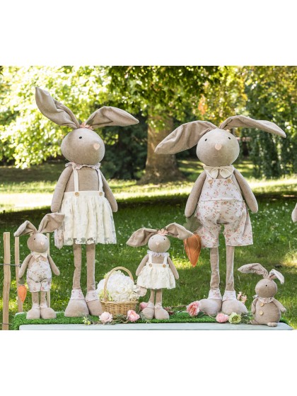 LAPIN EPONGE LIBERTY JAMBES TELESCOPIQUES JO 2 ASSORTIS 29CM X 22CM X 120CM