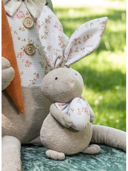 LAPIN EPONGE LIBERTY JO 2 ASSORTIS 16CM X 13CM X 37CM