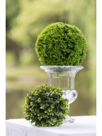 BOULE DECO EUCALYPTUS A ASSEMBLER DIA 19CM
