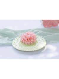 TISCHLÄUFER TIFFANY GRÜN SEEROSE 27CM X 3M