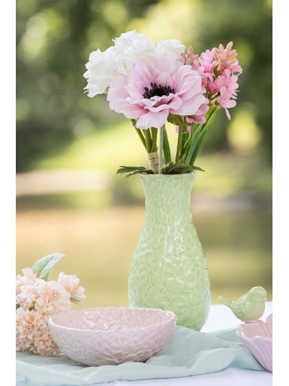 TIGE ANEMONE ROSE NYMPHEA DIA 10CM X 38CM