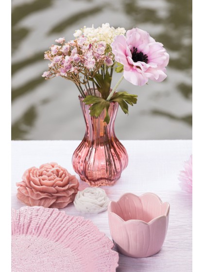 TIGE ANEMONE ROSE NYMPHEA DIA 10CM X 38CM