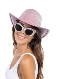CHAPEAU DE COWBOY SHINY ROSE TU