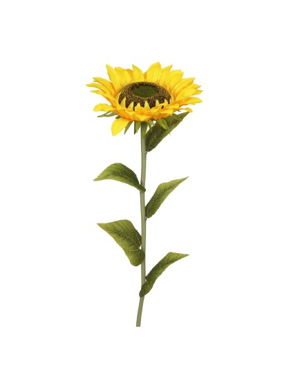 XL SUNFLOWER ON STEM 30CM X 25CM X 130CM
