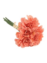 BLUMENSTRAUSS 6 KAMELIE KORALLE DIA 11CM X 23CM