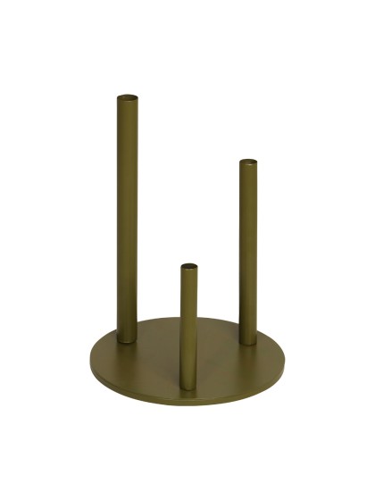 SUPPORT METAL POUR 3 TIGES DIA 30CM X 40CM