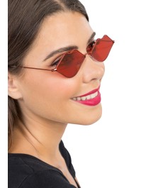 RED LIPS GLASSES 14.5CM X 14CM X 4CM