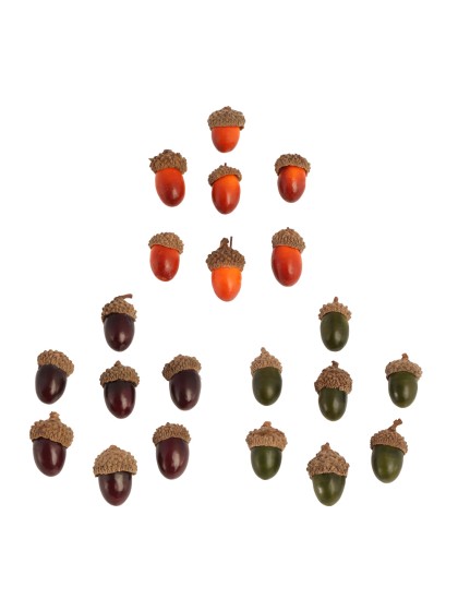 SET 7 GLANDS DECO 3 ASSORTIS DIA 2CM X 2.5CM