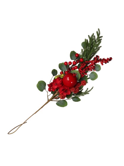RED BERRIES PICK 90CM X 23CM X 10CM