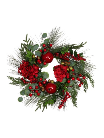 COURONNE RED BERRIES DIA 50CM X 12CM