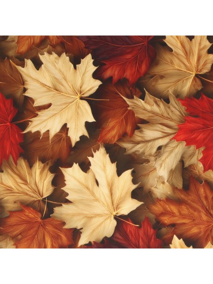 CHEMIN DE TABLE IMPRESSION 3D FALLING LEAVES 28CM X 3M