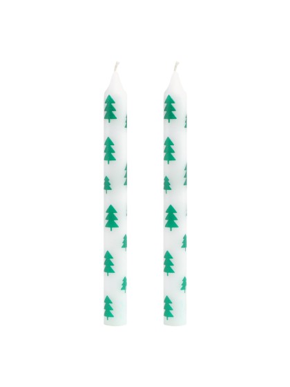 SET 2 BOUGIES FLAMBEAUX FANTAISIE DIA 2.2CM X 25CM