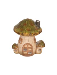PHOTOPHORE CHAMPIGNON MAISON MAGNESIE 28.5CM X 24.5CM X 31.8CM