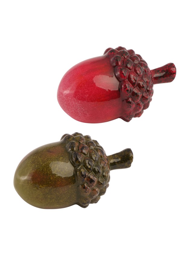 GLAND TERRE CUITE 2 ASS 16CM X 10.1CM X 8.5CM