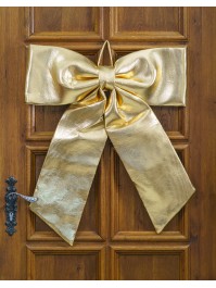 NOEUD JUMBO BRILLANT OR 68CM X 6CM X 82CM