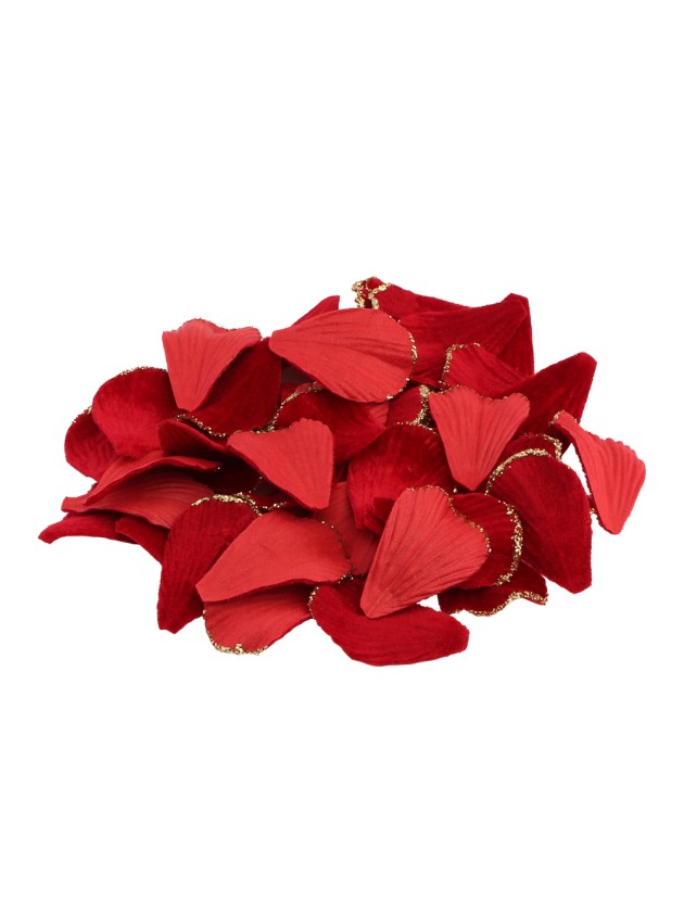 BEUTEL 50 PETALES SAMT ROT BORD PAILLETTE 3.5CM X 0.1CM X 5CM