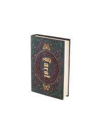POLYRESIN DECORATIVE TAROT BOOK 13CM X 4CM X 19CM
