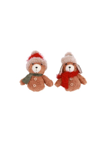 MINI BARNABEY BEAR TO HANG - 2 ASS 12.5CM X 7.5CM X 17CM
