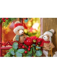 MINI BARNABEY BEAR TO HANG - 2 ASS 12.5CM X 7.5CM X 17CM