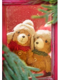 MINI BARNABEY BEAR TO HANG - 2 ASS 12.5CM X 7.5CM X 17CM