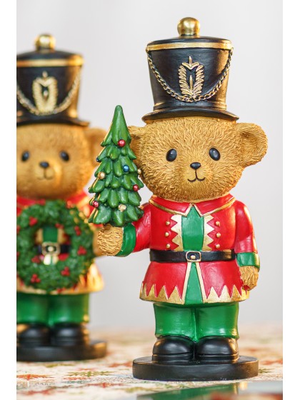 SWEET BEAR BARNABEY RESINE - 2 ASS ENV 12.5CM X 8CM X 25CM