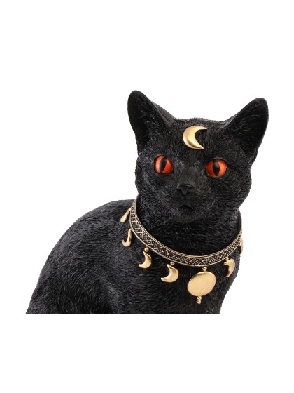 KATZE MYSTIC POLYRESIN SCHWARZ 23CM X 15.5CM X 28CM