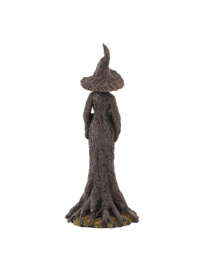 POLYRESIN FOREST WITCH STATUE 17CM X 12.5CM X40.5CM