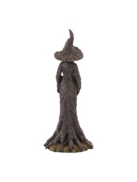 POLYRESIN FOREST WITCH STATUE 17CM X 12.5CM X40.5CM